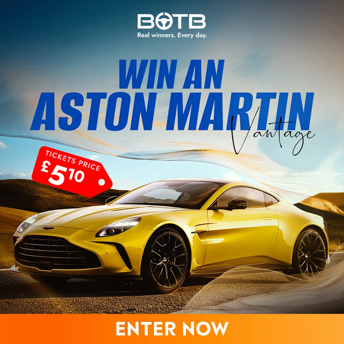 BOTB — Win an Aston Martin Vantage