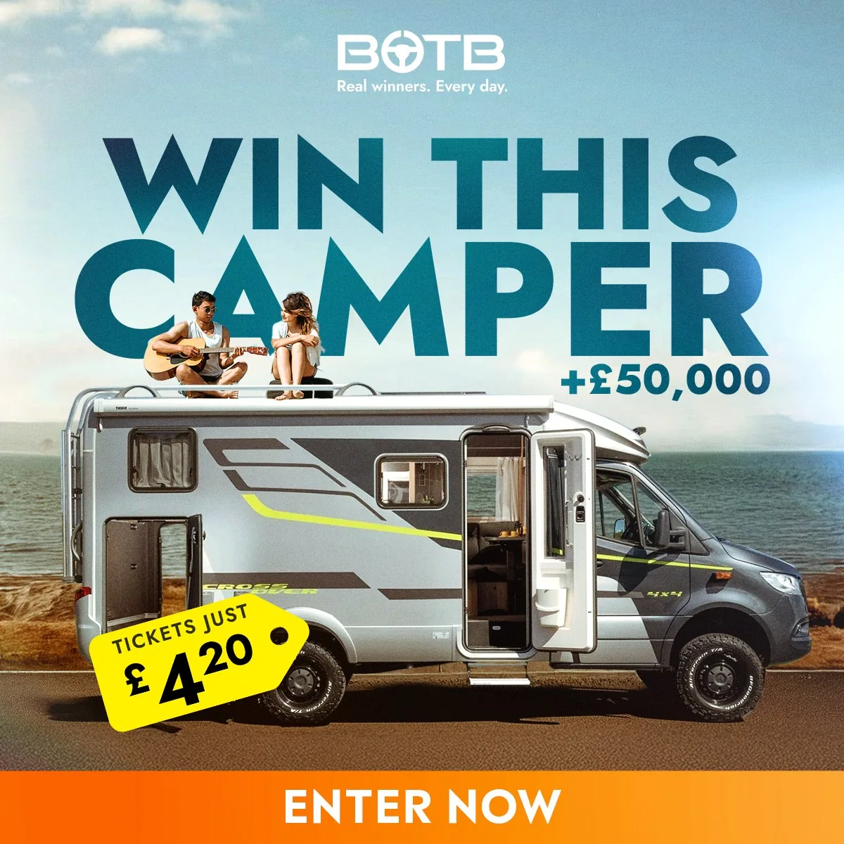 BOTB — Win this Camper + £50,000
