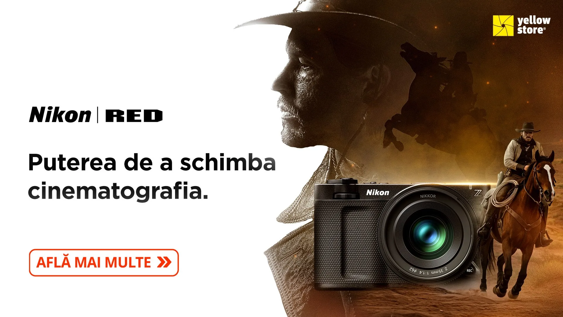 Nikon | RED x Yellow Store — Puterea de a schimba cinematografia